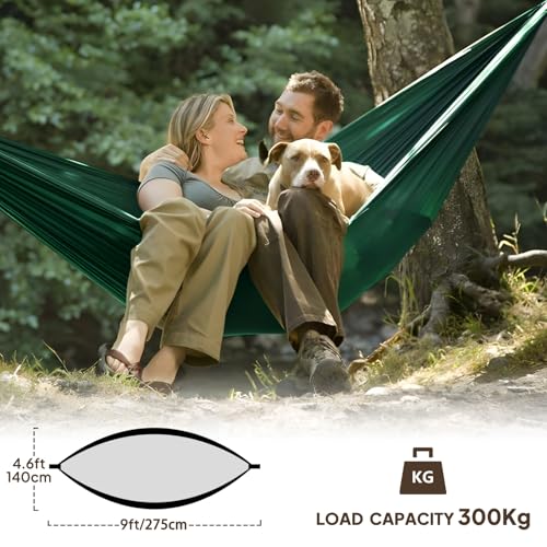 NatureFun Ultraleichte Reise Camping Hängematte | 300kg Tragkraft - 2