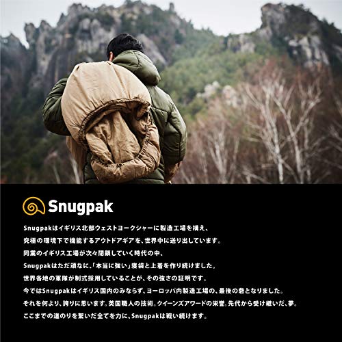 Snugpak Special Forces 2 Schlafsack, Lagen-kompatibel, 19 Grad, Desert Tan - 7